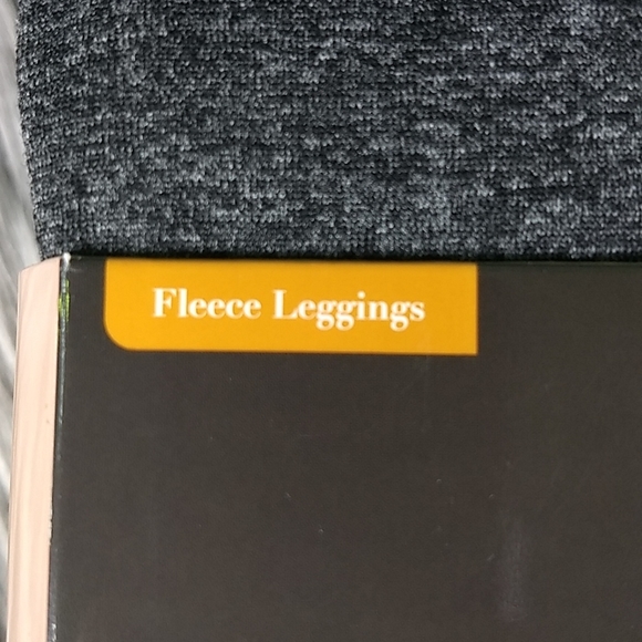 NWT West Loop Fleece Leggings, Heather Gray, Size M/L - Picture 6 of 8